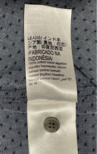 Load image into Gallery viewer, Calvin Klein Jeans Mens Blue Printed Cotton Short Sleeve Button-Up Shirt Size L
