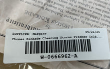 Load image into Gallery viewer, Thomas Kinkade Clearing Storms Accent Lighthouse Gold Frame Psalm Art Painting

