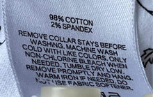 Load image into Gallery viewer, Express Mens White Long Sleeve Collared Slim-Fit Button-Up Shirt Size Medium
