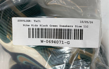 Load image into Gallery viewer, Nike Kids Giannis Immortality 4 HV9128-001 Black Green Sneakers Shoes Size 11C
