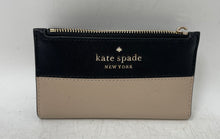 Load image into Gallery viewer, Kate Spade New York Womens Black Creme Inner Pockets Bifold Wallet
