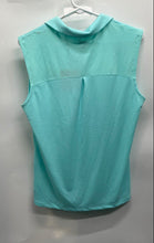 Load image into Gallery viewer, Puma Womens Light Green Sleeveless Collared Regular Fit Polo Shirt Size XL
