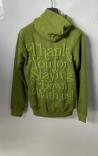 Load image into Gallery viewer, Humble Religion Mens Green Long Sleeve Kangaroo Pocket Pullover Hoodie Size M
