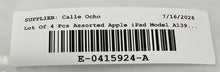 Load image into Gallery viewer, Lot Of 4 Pcs Assorted Apple iPad 2 Model A1396 Tablets Not Tested For Parts

