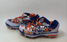 Load image into Gallery viewer, Boombah Mens Multicolor Printed Lace-Up Low Top Baseball Cleats Size 6.5
