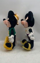 Load image into Gallery viewer, Lot Of 3 Pieces Disney Eeyore Mickey &amp; Minnie Mouse Stuffed Plush Toys
