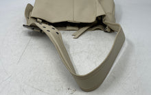 Load image into Gallery viewer, Steve Madden Womens White Pebbled Leather Zipper Travel Shoulder Bag
