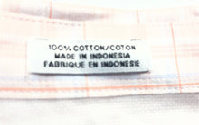 Load image into Gallery viewer, Calvin Klein Mens Pink Plaid Cotton Long Sleeve Button-Up Shirt Size Large
