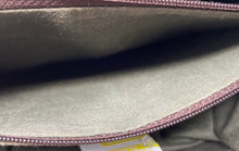 Load image into Gallery viewer, Michelle Ashley Womens Brown Leather Adjustable Strap Flap Over Crossbody Bag
