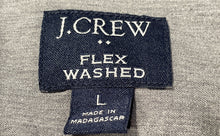 Load image into Gallery viewer, J.Crew Mens Gray Flex Washed Long Sleeve Collared Button-Up Shirt Size Large
