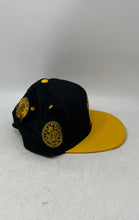 Load image into Gallery viewer, Mens Yellow And Black Snapback Hat From 2024 The Great Smoke Cigar Event
