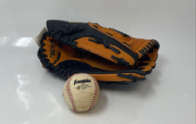 Load image into Gallery viewer, Wilson Mens A360 Series Black Brown Leather Baseball Glove And White Baseball
