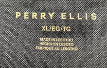 Load image into Gallery viewer, Perry Ellis Mens Blue Short Sleeve Collared Polo Shirt Size XL
