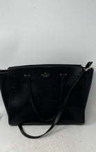 Load image into Gallery viewer, Kate Spade New York Womens Black Double Handle Shoulder Handbag
