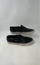 Load image into Gallery viewer, Vans Womens Asher 508731 Black Perforated Low Top Slip-On Sneaker Shoes Size 9

