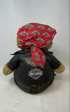 Load image into Gallery viewer, Harley-Davidson 100th Anniversary Multicolor Teddy Bear Stuffed Animal w/ Outfit
