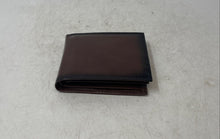 Load image into Gallery viewer, Croft &amp; Barrow Mens Brown Leather Multiple Card Slots Bifold Wallet
