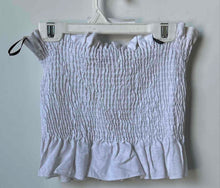 Load image into Gallery viewer, Forever 21 Womens White Smocked Strapless Pullover Tube Blouse Top Size S
