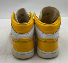 Load image into Gallery viewer, Authentic Nike Womens Air Jordan 1 Mid Yellow White Sneakers Shoes Size 6.5
