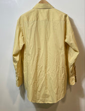 Load image into Gallery viewer, Authentic Christian Dior Mens Yellow Long Sleeve Dress Shirt Size 16.5-33
