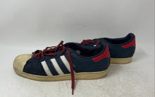 Load image into Gallery viewer, Adidas Mens Superstar Q16709 Blue Low Top Lace-Up Sneaker Shoes Size 10.5
