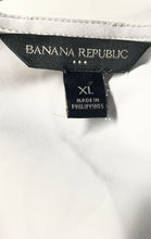Load image into Gallery viewer, Banana Republic Womens Gray Short Cap Sleeve Cowl Neck Blouse Top Size XL
