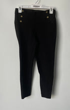 Load image into Gallery viewer, Zara Womens Black Elastic Waist Pull-On Skinny Leg Ankle Pants Size Medium

