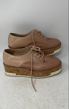 Load image into Gallery viewer, Aldo Womens Weralia Brown Leather Lace-Up Platform Oxford Shoes Size 7.5
