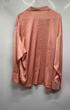 Load image into Gallery viewer, Express Womens Orange Long Sleeve Boyfriend Portofino Button-Up Shirt Size L
