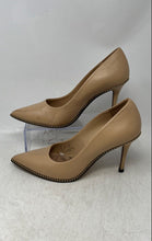 Load image into Gallery viewer, Coach Womens Beige Pointed Toe Slip-On Stiletto Pump Heels Size 8B
