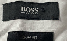 Load image into Gallery viewer, Hugo Boss Mens White Cotton Long Sleeve Collared Slim Fit Button-Up Shirt Sz XL
