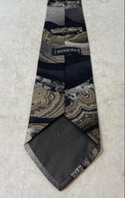 Load image into Gallery viewer, Manzoni Mens Multicolor Printed Keeper Loop Adjustable Pointed Tie
