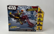 Load image into Gallery viewer, Hasbro Star Wars Hero Mashers Jedi Speeder &amp; Anakin Skywalker Figures Toy Sealed
