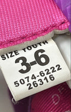 Load image into Gallery viewer, Roller Derby Girls Harmony White Pink Adjustable Strap Inline Skates Size 3-6
