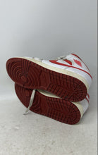 Load image into Gallery viewer, Nike Kids Jordan 1 Mid SE FJ3464-160 Red White Lace-Up Sneaker Shoes Size 6Y

