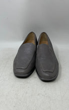 Load image into Gallery viewer, Alex Marie Womens Lynore Silver Square Toe Slip-On Loafer Shoes Size 8.5M
