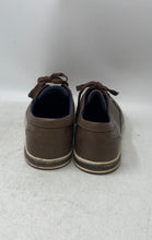 Load image into Gallery viewer, Jousen Milan Mens Brown Leather Lace-Up Low Top Round Toe Sneaker Shoes Size 12

