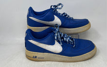 Load image into Gallery viewer, Nike Mens Air Force 1 823511-405 Blue White Lace-Up Sneaker Shoes Size 9.5
