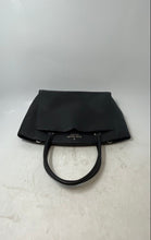 Load image into Gallery viewer, Kate Spade Womens Frannie Black Leather Double Handle Zip Top Satchel Bag
