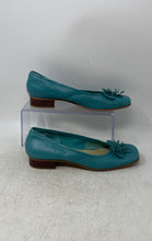 Load image into Gallery viewer, Etienne Aigner Womens Gardener Green Square Toe Slip-On Ballet Flats Size 7 M

