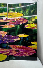 Load image into Gallery viewer, Home Decorative Water Lily And Lotus Flower Pond Scene 3-Piece Wall Art Prints
