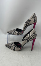 Load image into Gallery viewer, Aldo Womens Premier Multicolor Snakeskin Print Slip-On D'Orsay Heels Size 10
