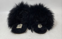 Load image into Gallery viewer, UGG Womens Scuff Sis Black Round Toe Flat Slide Slippers Size 6
