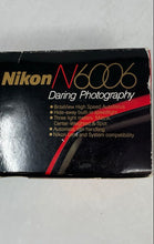 Load image into Gallery viewer, Nikon N6006 Black AF Nikkor Lenses Photo 35mm SLR Film Camera Not Tested
