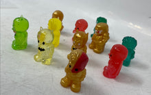 Load image into Gallery viewer, Lot Of 11 Pieces Mixed Variety Multicolor Mini Figures Pencil Toppers
