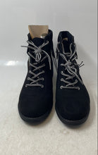 Load image into Gallery viewer, St. John's Bay Womens Shae Black Lace-Up Ankle Hiking Boots Size 11M With Tag
