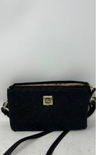 Load image into Gallery viewer, Stone Mountain Womens Black Back Zipper Adjustable Strap Crossbody Bag With Tags
