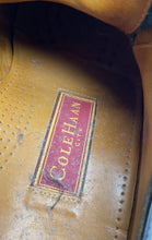 Load image into Gallery viewer, Cole Haan City Mens Black Leather Lace-Up Derby Dress Shoes Size 9
