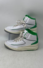 Load image into Gallery viewer, Nike Kids Air Jordan 2 Retro DQ8562-103 Green White Basketball Shoes Size 6.5Y
