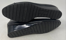 Load image into Gallery viewer, Anne Klein Womens Black Round Toe Slip-On Wedge Pump Heels Size 6M
